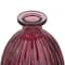 4" Ribbed Glass Vase Decorative Container by Ashland®